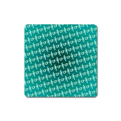 Peaceful Japanese Kanji Design Square Magnet by ExtraAwesomeSauce