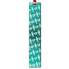 Peaceful Japanese Kanji Design Large Book Marks by ExtraAwesomeSauce