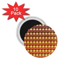 Gradient Lion Head Pattern 1 75  Magnets (10 Pack)  by ExtraAwesomeSauce