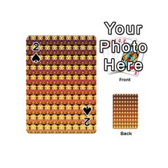 Gradient Lion Head Pattern Playing Cards 54 Designs (mini) by ExtraAwesomeSauce