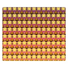 Gradient Lion Head Pattern Premium Plush Fleece Blanket (small) by ExtraAwesomeSauce