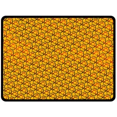 Pixel Art Mushroom Pattern Two Sides Fleece Blanket (large) by ExtraAwesomeSauce