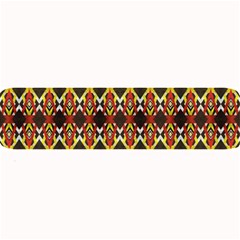 Colorful Geometric Pattern Design Large Bar Mat by ExtraAwesomeSauce