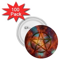 Enchanted Nebula Pentagram Art 1 75  Buttons (100 Pack)  by ExtraAwesomeSauce