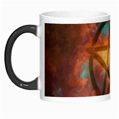 Enchanted Nebula Pentagram Art Morph Mug by ExtraAwesomeSauce