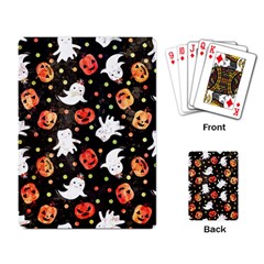 Cool Halloween Ghosts, Adoxali, Autumn Playing Cards Single Design (rectangle) by kyorashop23