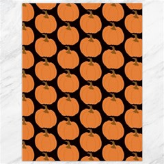 Black And Orange Pumpkin Canvas 36  X 48  by ConteMonfrey