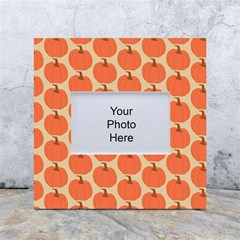 Cute Pumpkin White Box Photo Frame 4  X 6  by ConteMonfrey