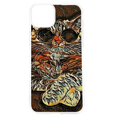 Cats Are Cooler Cat In Glasses Iphone 15 Tpu Uv Print Case by ConteMonfrey