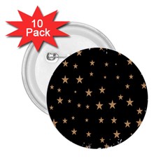 Little Stars Pattern 2 25  Buttons (10 Pack)  by ConteMonfrey
