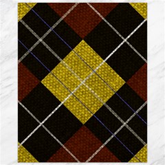 Yellow Plaid Canvas 16  X 20  by ConteMonfrey