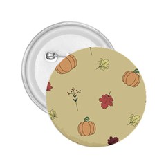 Halloween Fall Pattern 2 25  Buttons by Apenda