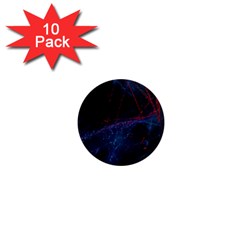 Abstract Feathers 1  Mini Magnet (10 Pack)  by Apenda