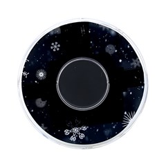 Snowflakes Snow Snowfall Snowing On-the-go Memory Card Reader by Apenda