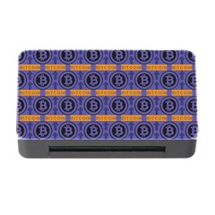 Bitcoin Logo Pattern Memory Card Reader With Cf by ExtraAwesomeSauce