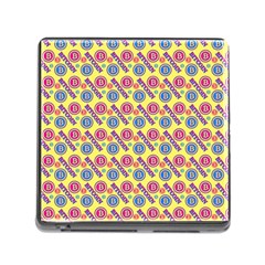 Colorful Bitcoin Pattern Memory Card Reader (square 5 Slot) by ExtraAwesomeSauce