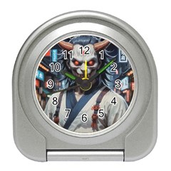 Demon Samurai Travel Alarm Clock by AwesomeSauce