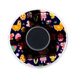 Bunny - Easter Pattern On-the-Go Memory Card Reader Back