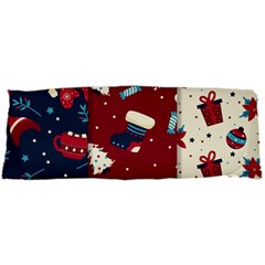 Flat Design Christmas Pattern Collection Art 15 x40  Body Pillow Case Dakimakura (two Sides) by Ket1n9