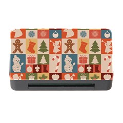 Cute Christmas Seamless Pattern Vector  - Memory Card Reader With Cf by Ket1n9