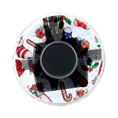 Christmas Socks Gloves Candy Cane Stocking Seamless On-the-go Memory Card Reader by Grandong