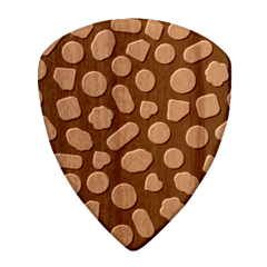 Ecstasy Pills Pattern Wood Guitar Pick (set Of 10) by Valentinaart