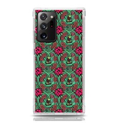 Retro 1880s Flowers Pattern 3 Samsung Galaxy Note 20 Ultra Tpu Uv Case by violetheavensky
