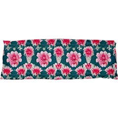 Retro 1880s Flowers Pattern 22 17 x47  Body Pillow Case Dakimakura (two Sides) by violetheavensky