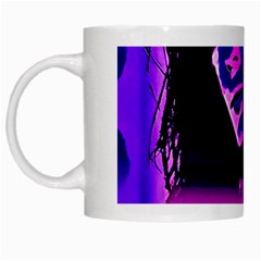 Counting Coup Ultraviolet White Mug by MRNStudios