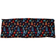 Vintage Style Christmas Decoration Pattern Motif 15 x40  Body Pillow Case Dakimakura (two Sides) by dflcprintsclothing
