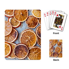 Orange, Slices, Fruits, Citrus Playing Cards Single Design (rectangle) by kyorashop23