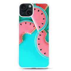 Watermelon, Fruit Iphone 15 Tpu Uv Print Case by kyorashop23