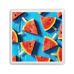 Watermelons, Fruits Memory Card Reader (square) by kyorashop23