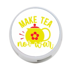 Make Tea Not War  4-port Usb Hub (one Side) by ConteMonfrey