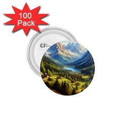 Forest Landscape Nature Trees 1 75  Buttons (100 Pack)  by Salmanaz77