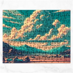 Mountains Countryside Agriculture Rectangular Jigsaw Puzzl by Salmanaz77