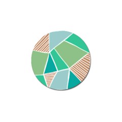 Geometric Colors  Pool Golf Ball Marker (4 Pack) by ConteMonfrey