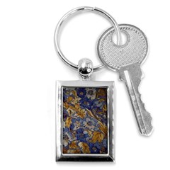  Floral Design Key Chain (rectangle) by myclothy