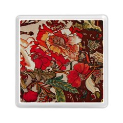 Floral Design 05 Memory Card Reader (square) by myclothy
