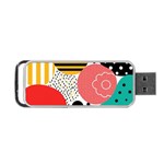 Geometric Design 07 Portable USB Flash (Two Sides) Front