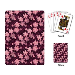 Cherry Blossoms Japanese Playing Cards Single Design (rectangle) by HermanTelo