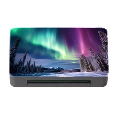 Northern Lights Aurora Night Nature Memory Card Reader With Cf by Posterlux