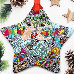 Supersonicangeldream Ornament (star) by chellerayartisans