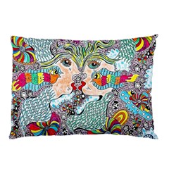Supersonicangeldream Pillow Case by chellerayartisans