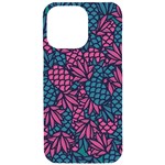 Summer Pineapples iPhone 15 Pro Max Black UV Print PC Hardshell Case Front