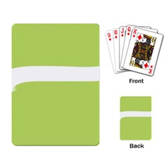 A Minimalist Pattern With Simple Lines And Shapes, Creating A Clean And Modern Aesthetic 02 Playing Cards Single Design (rectangle) by myclothy
