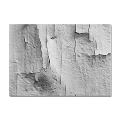 Wall With Cracked White Paint Texture Sticker A4 (100 Pack) by dflcprintsclothing