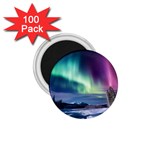 Northern Lights Aurora Night Nature 1.75  Magnets (100 pack)  Front