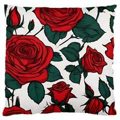 29 Large Premium Plush Fleece Cushion Case (two Sides) by pollyparadiseartshop