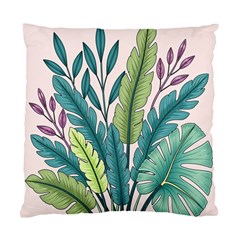 Illustrations Plants Nature Leaves Standard Cushion Case (one Side) by Salmanaz77